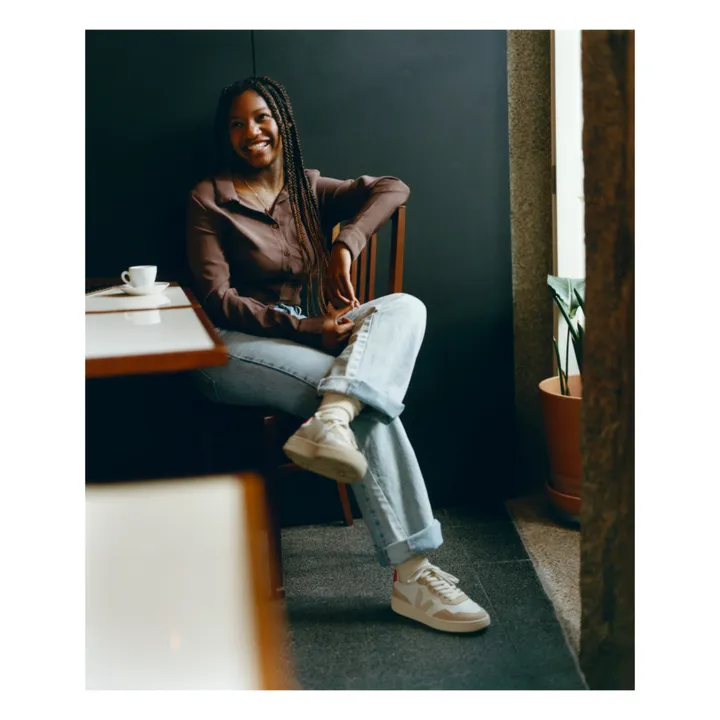 Veja Baskets V-90 Made In Europe | Rouge