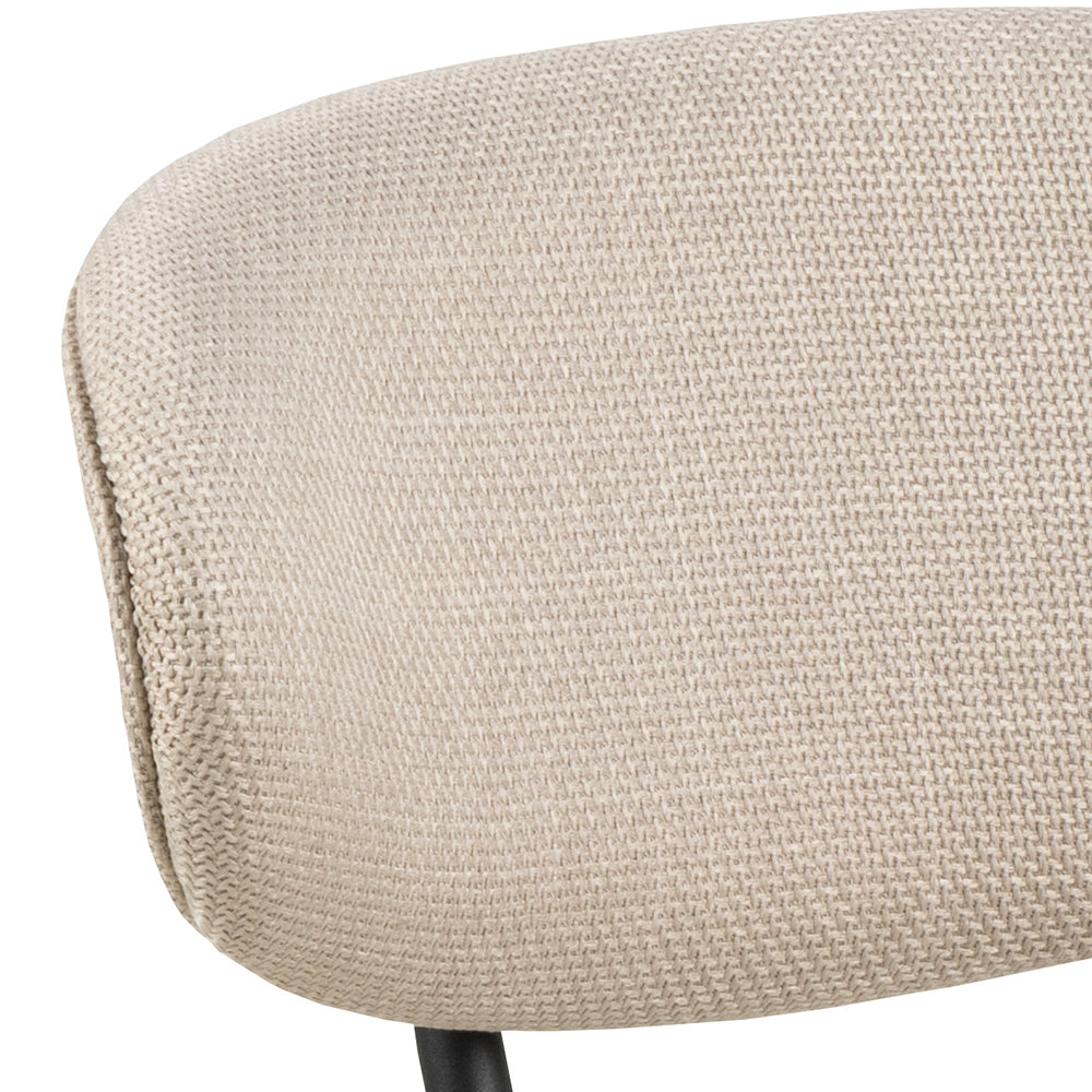 by fonQ basic Ebba Eetkamerstoel - Beige
