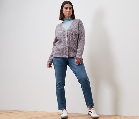 Strickjacke mit Wolle