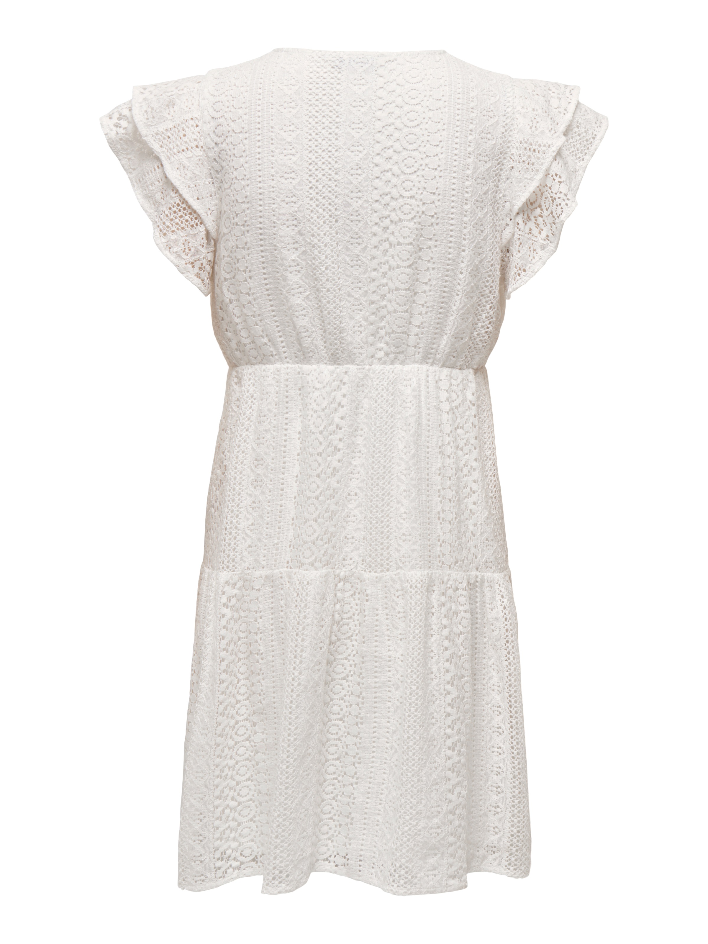 ONLY Minikleid »ONLHELENA LACE CAPSL DRESS WVN NOOS« Sommerkleid