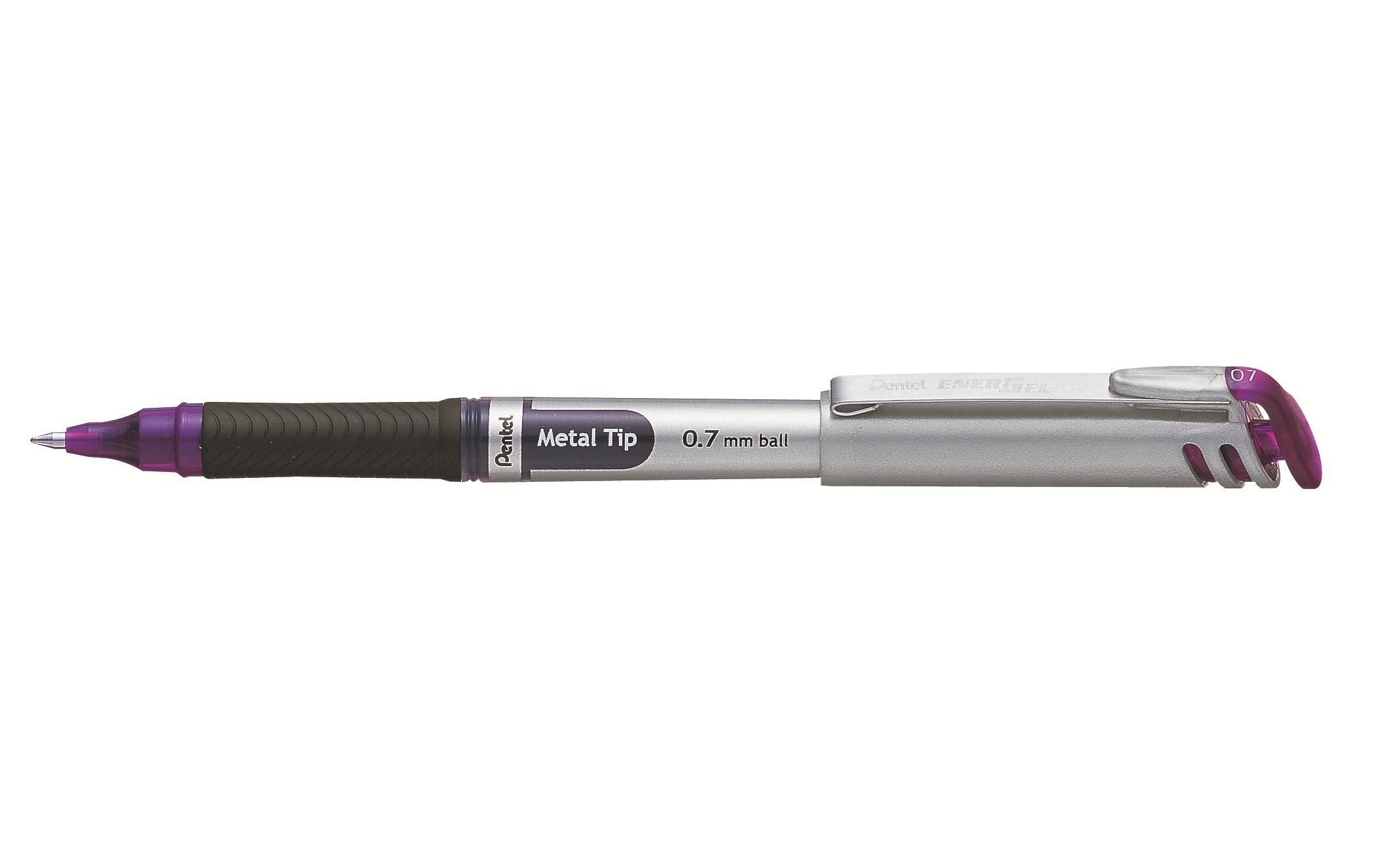 Gelschreiber Liquid EnerGel mit 0.7 mm Metallspitze, ViolettRollerstift ideal für Zeichnen und Schreiben