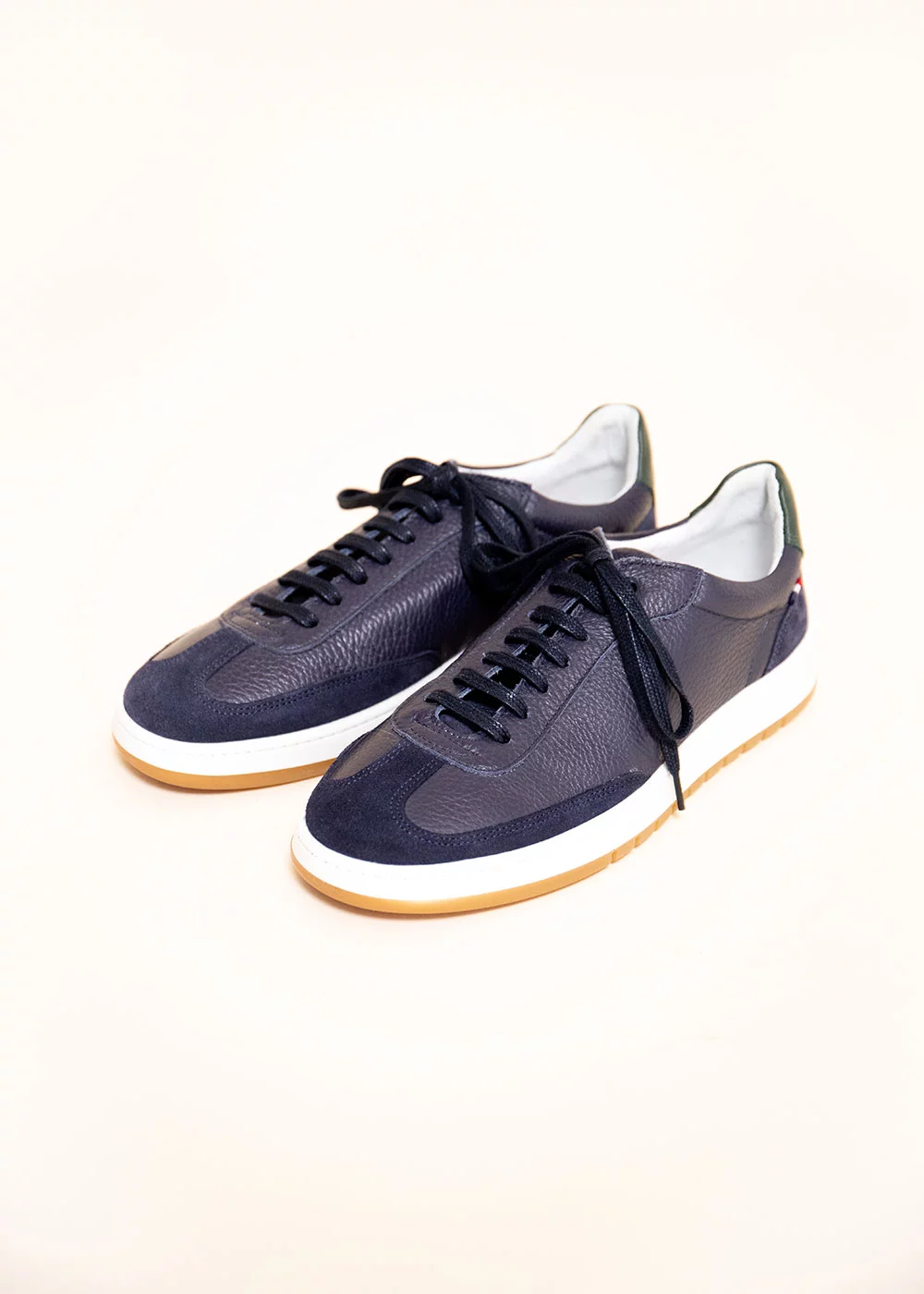 SNEAKERS REMO CUIR NAVY
