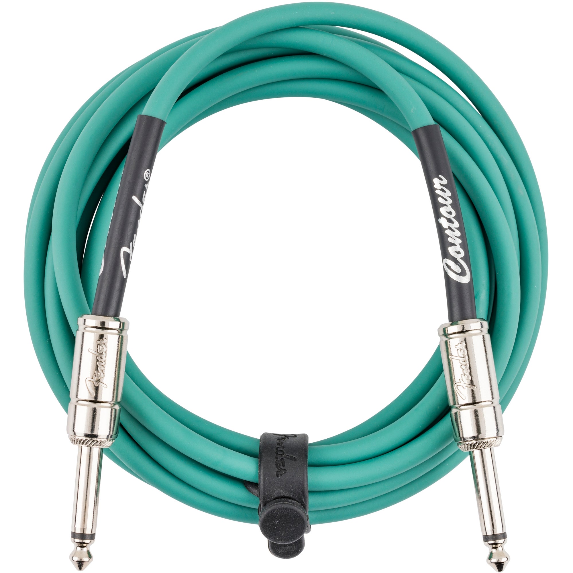 Fender Contour 10 ft Sherwood Green instrumentkabel 3 meter