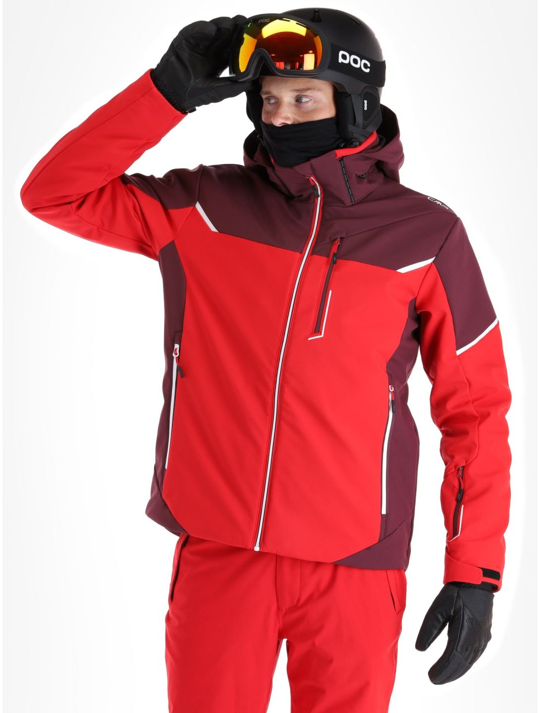 33W0897 softshell ski-jas heren
