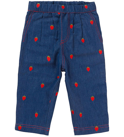Fl?ss Bukser - Colette - Berry Denim