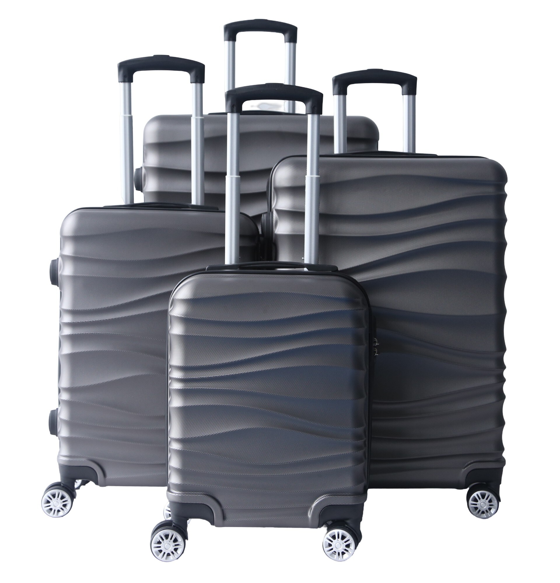 4 tlg Reisekoffer Hartschale