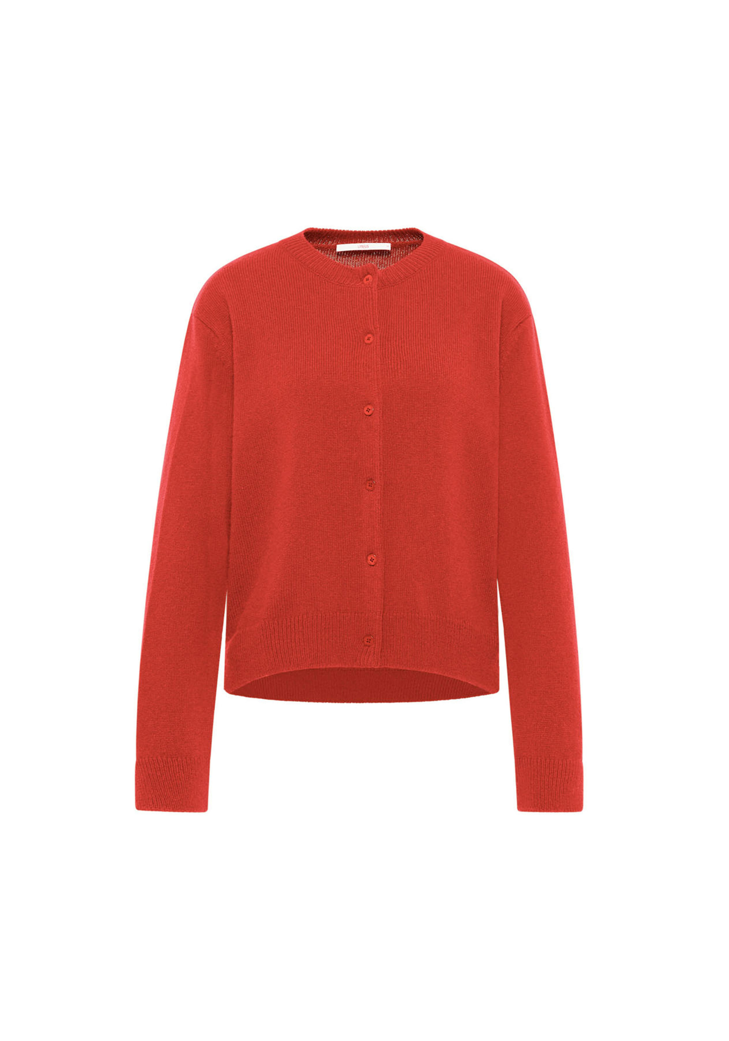 Lanius Boxy Strickjacke Red Alert