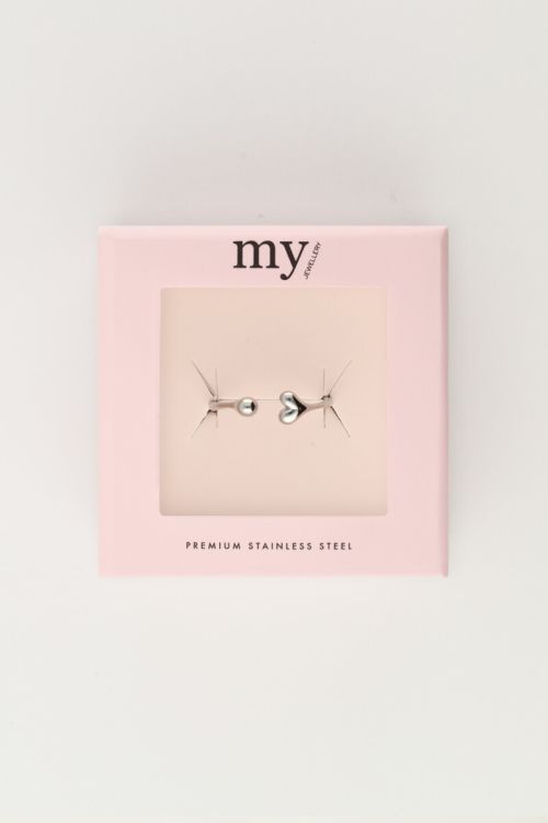 Minimalistische ring met hartje