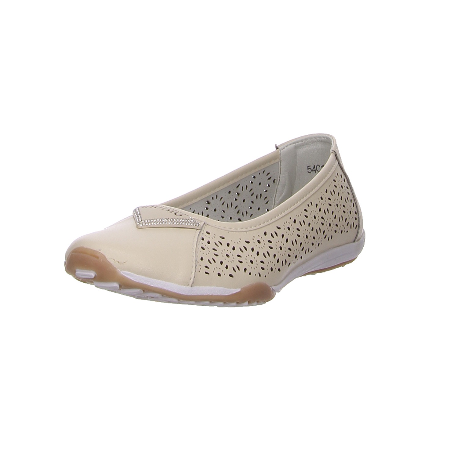 HBH Damen Ballerina beige beige