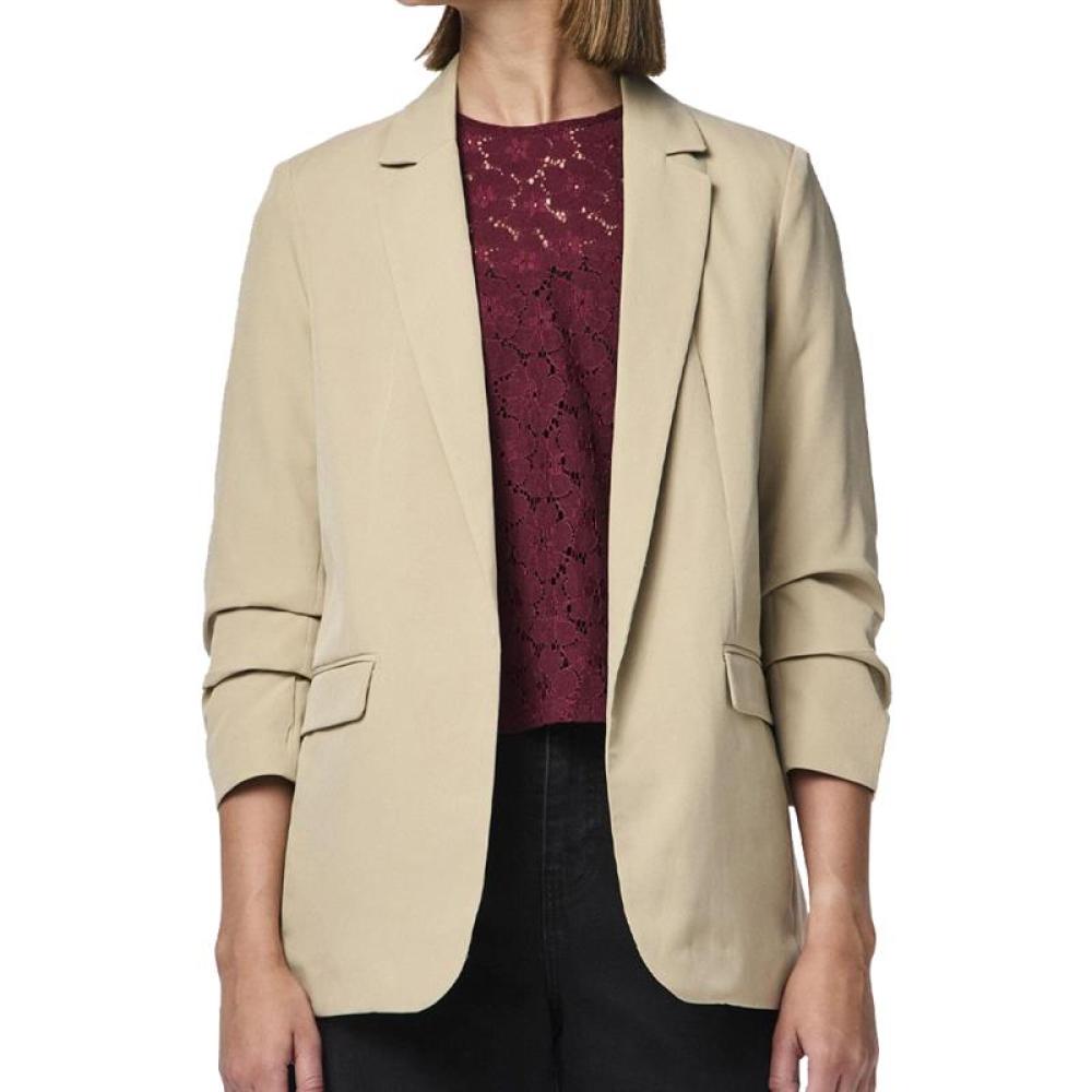 Pieces Blazer Beige Femme Pieces Bosella New