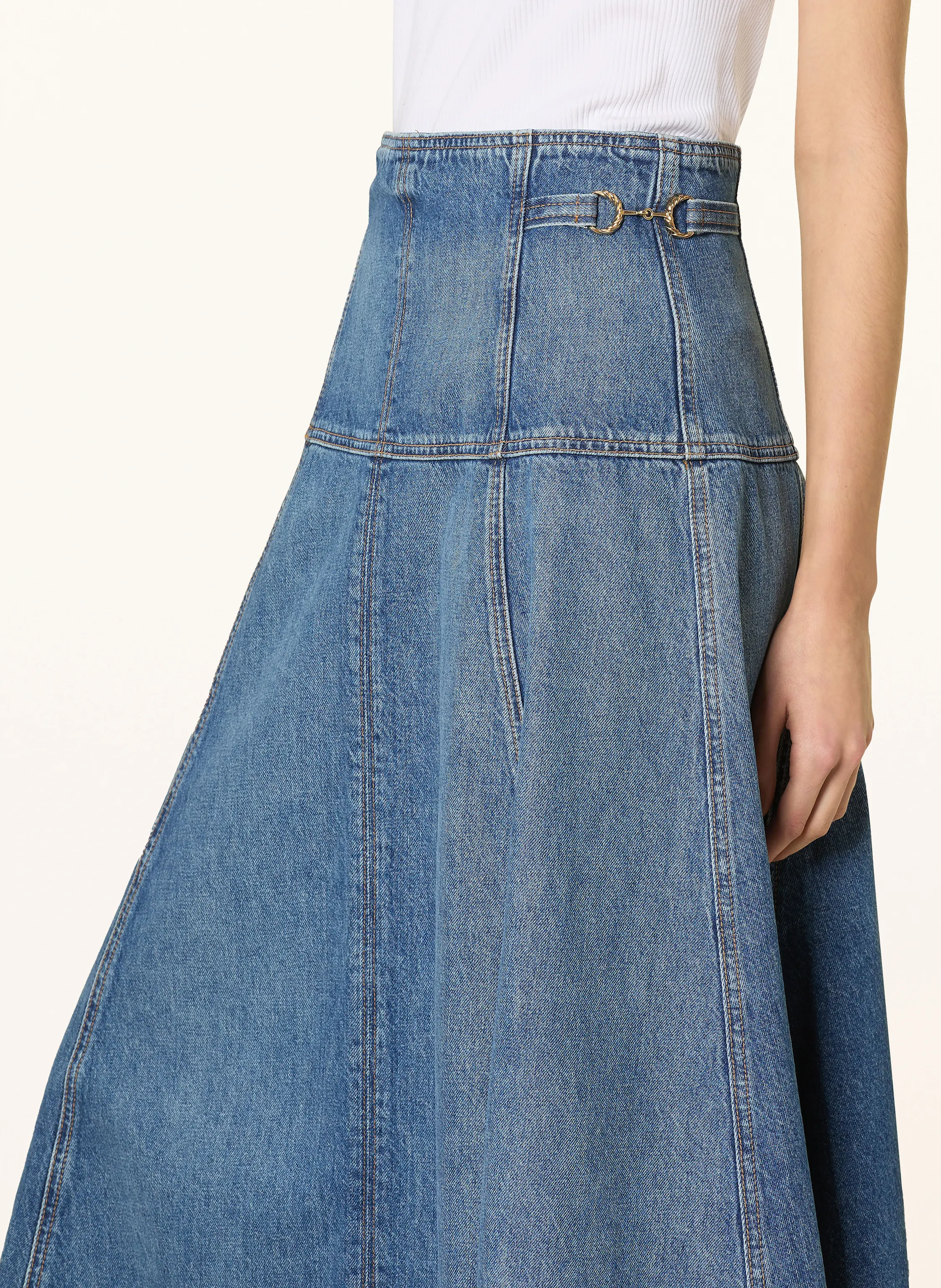 ULLA JOHNSON Jeansrock THE BRIGETTE