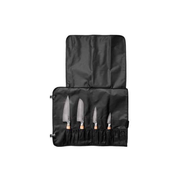 Trousse 4 couteaux de cuisine Fukito Pakka San Mai Fukito