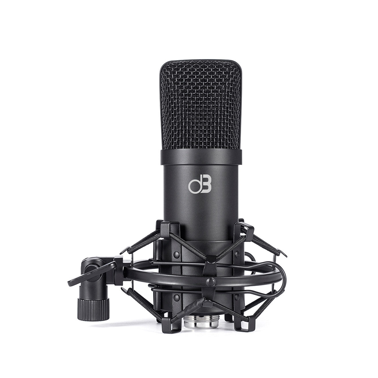 Dynabass Kit de microphone à condensateur avec bras mic500 noir