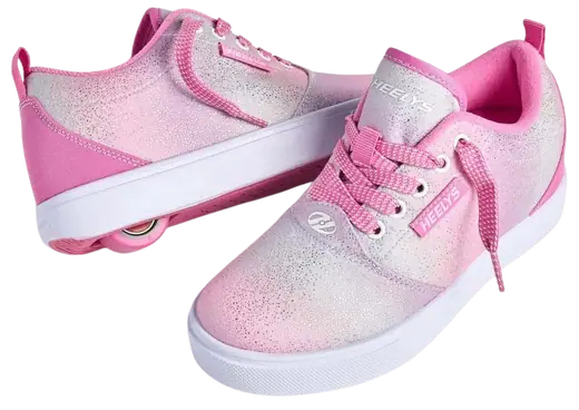 Heelys Pro 20 Fade Sølv/Pink/Sort Rullesko | SkatePro