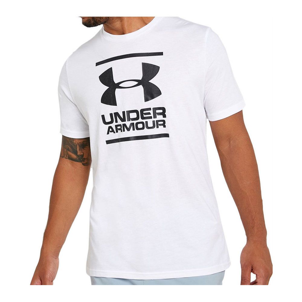 Under Armour GL FOUNDATION - Tee-shirt Homme blanc