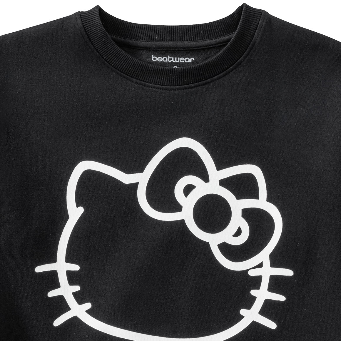 Beatwear Hello Kitty Sweatshirt mit Print schwarz
