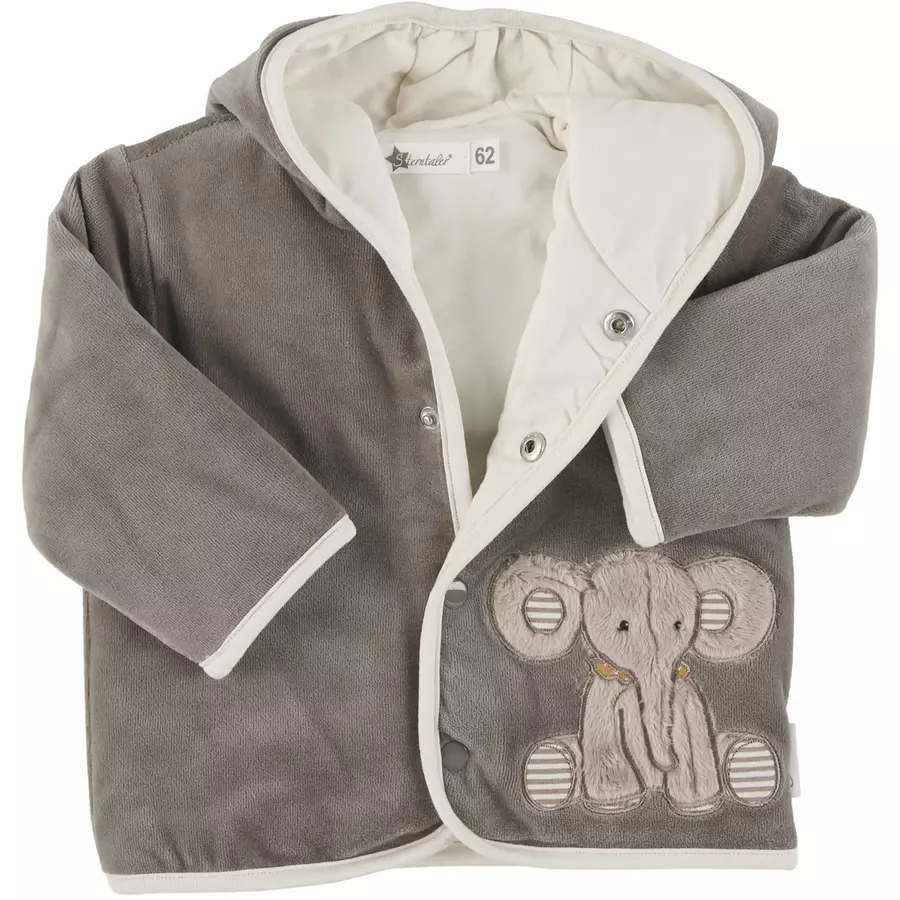 Sterntaler Kapuzen-Jacke Nicki Eddy grau