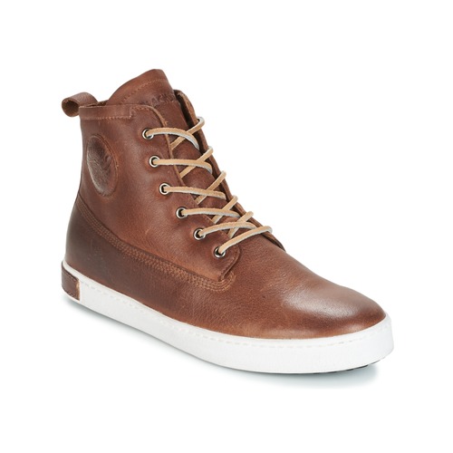 Blackstone - INCH WORKER ON FOXING FUR - Marron