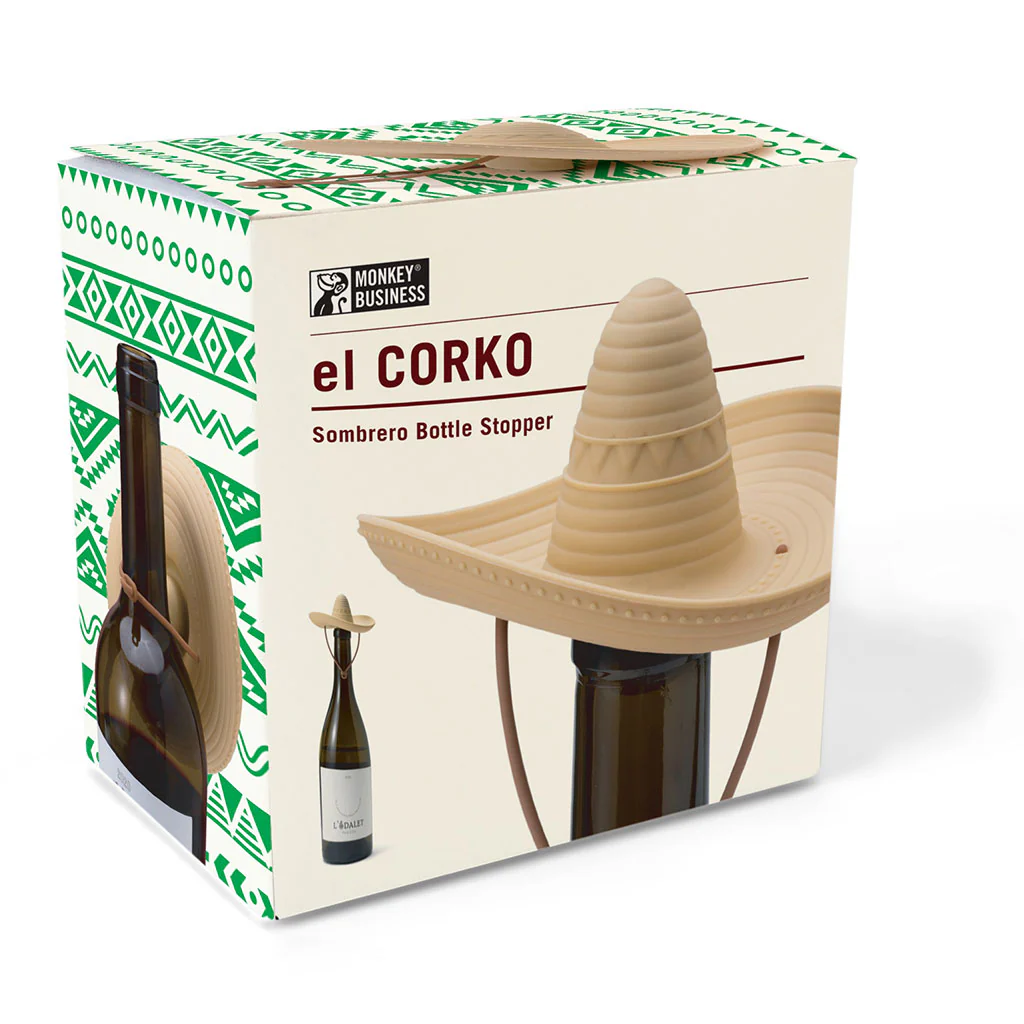 Monkey Business  El Corko flaskeprop - beige