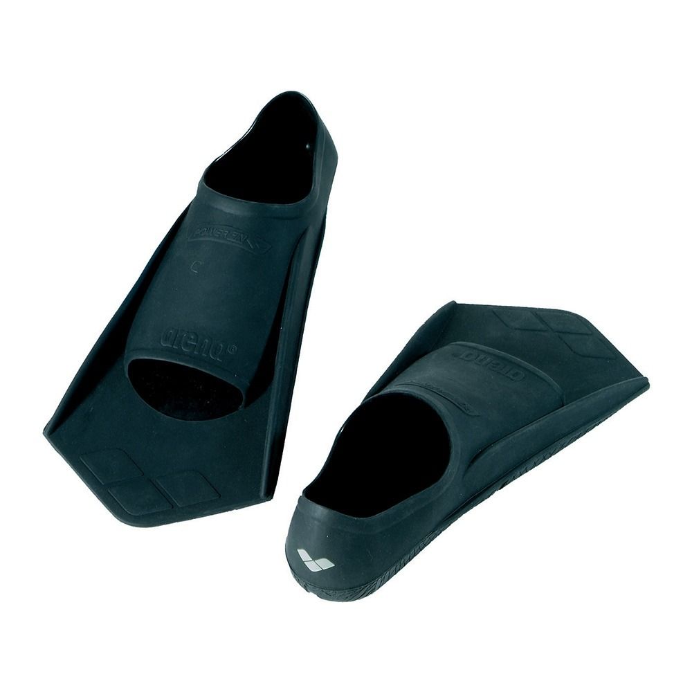 Arena POWERFIN - Palmes black/silver