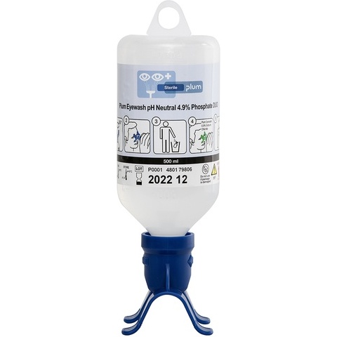 Lave-yeux Duo rinçage 15 min – Coffret Flacons 500 mL + 1000 mL