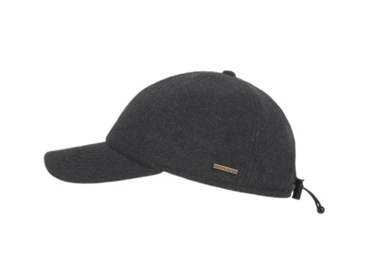 Hatland Lenox Baseball heren pet - Anthracite