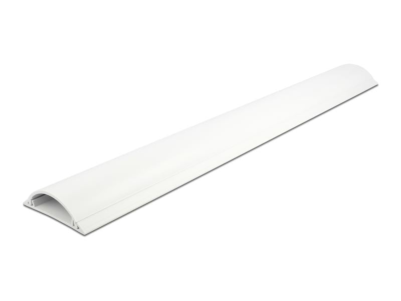 Delock Kabelkanal selbstklebend 1 m x 70 mm Weiss Delock Kabelkanal selbstklebend 70 x 20 mm – Länge 1 m weiss
