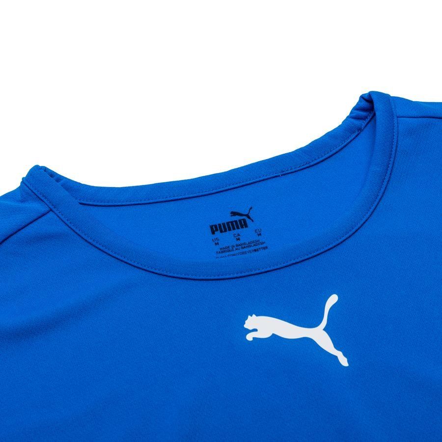 PUMA Maillot teamRISE - Bleu/Noir/Blanc