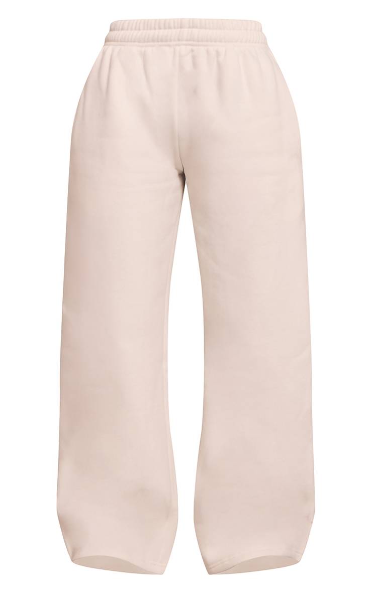 Crème Pantalon De Jogging Petite À Jambe Droite