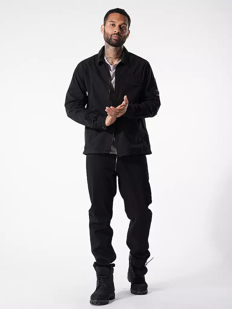 CP COMPANY Overshirt  schwarz