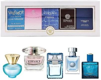 Versace - Mini Set - Geschenkset - 5 x 5ml - EDP en EDT