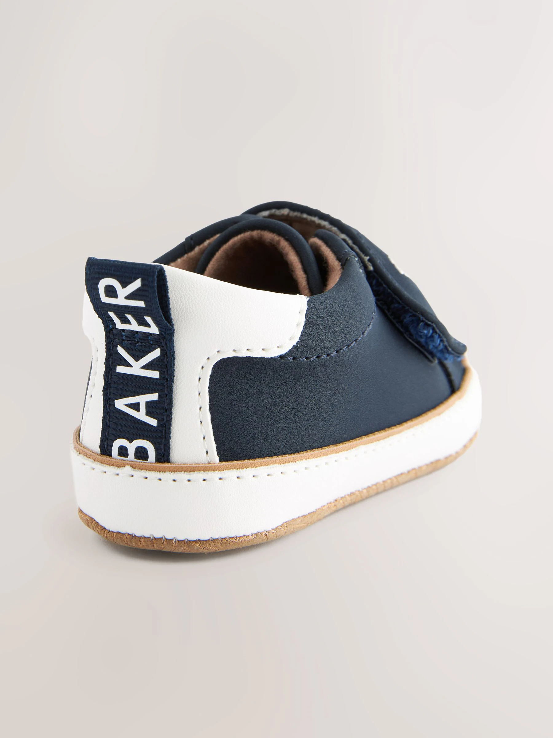 Marineblauw - Baker by Ted Baker paddersneakers voor jongens