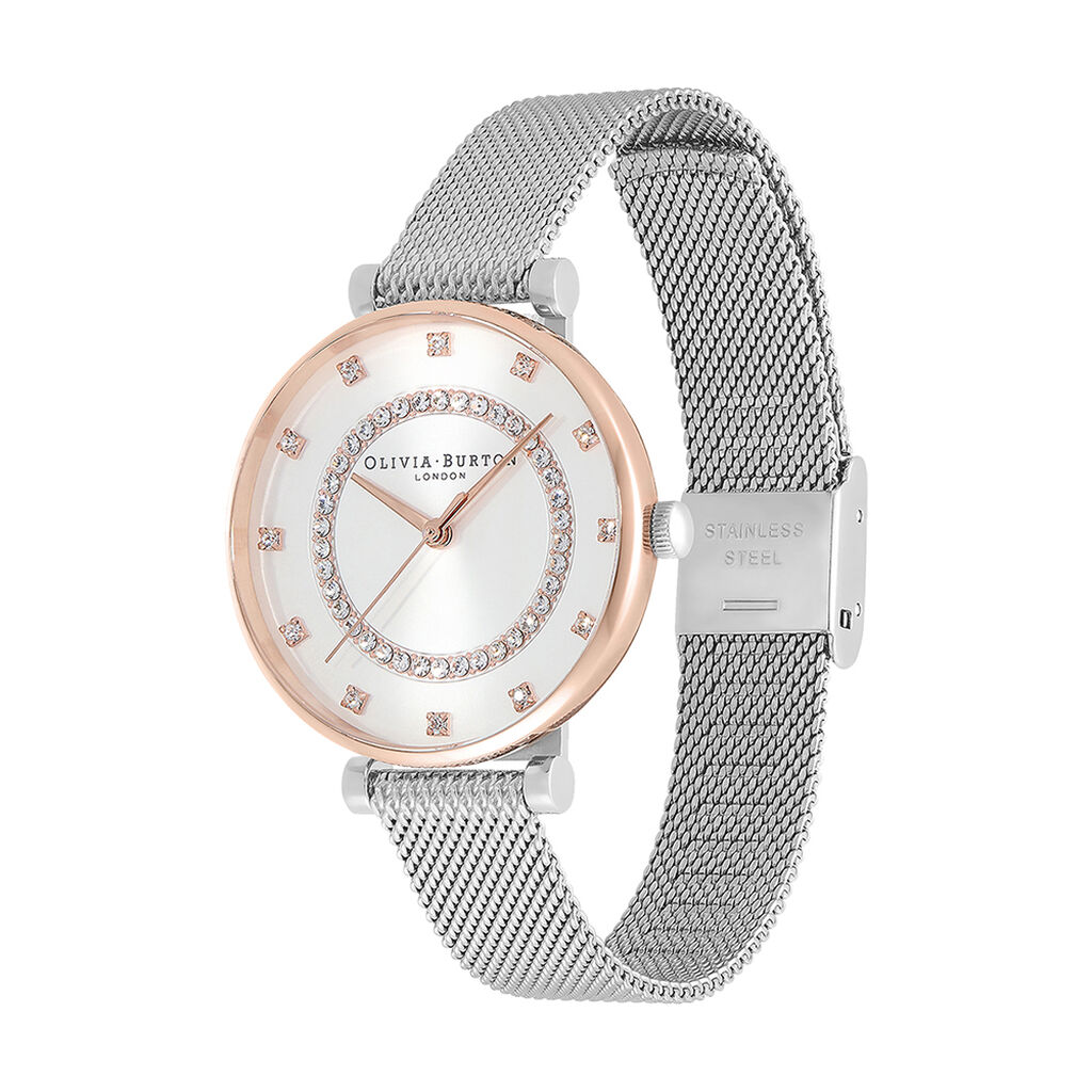 Montre Olivia Burton Belgrave Argenté