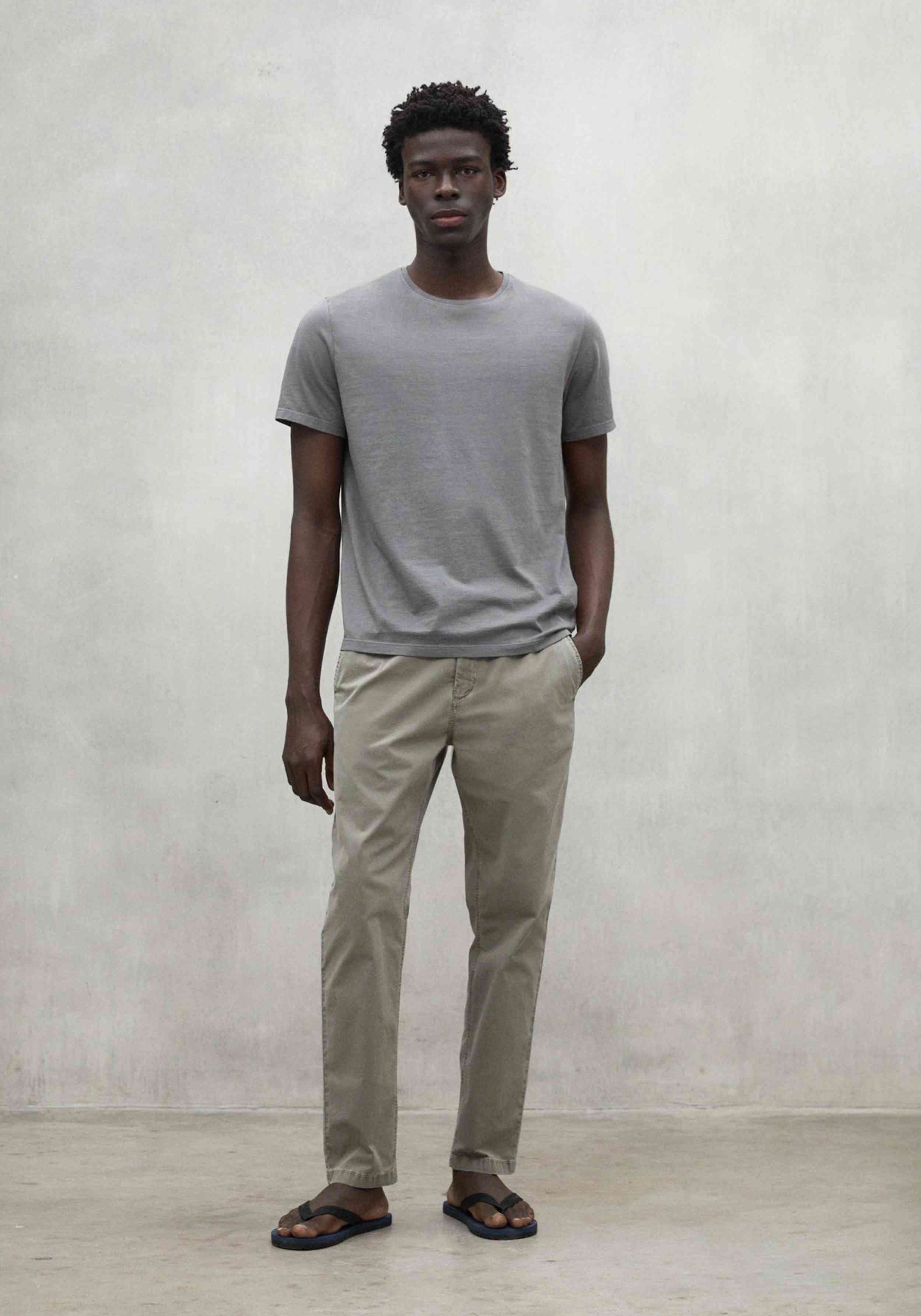 Ecoalf T-Shirt Vent Asphalt