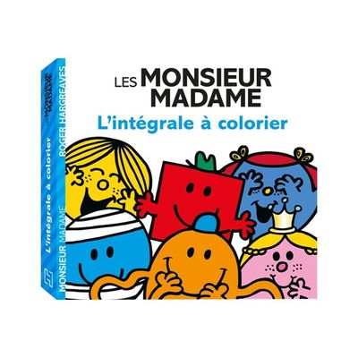 L'intégrale à colorier - Les Monsieur Madame - par Hargreaves Roger