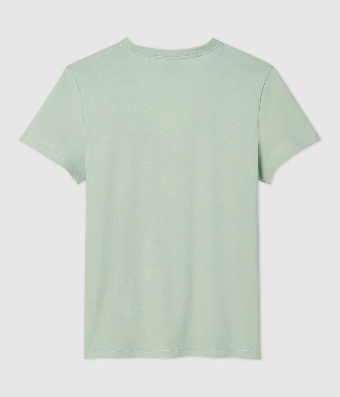 Tee-shirt LE DROIT col V en coton bio Femme