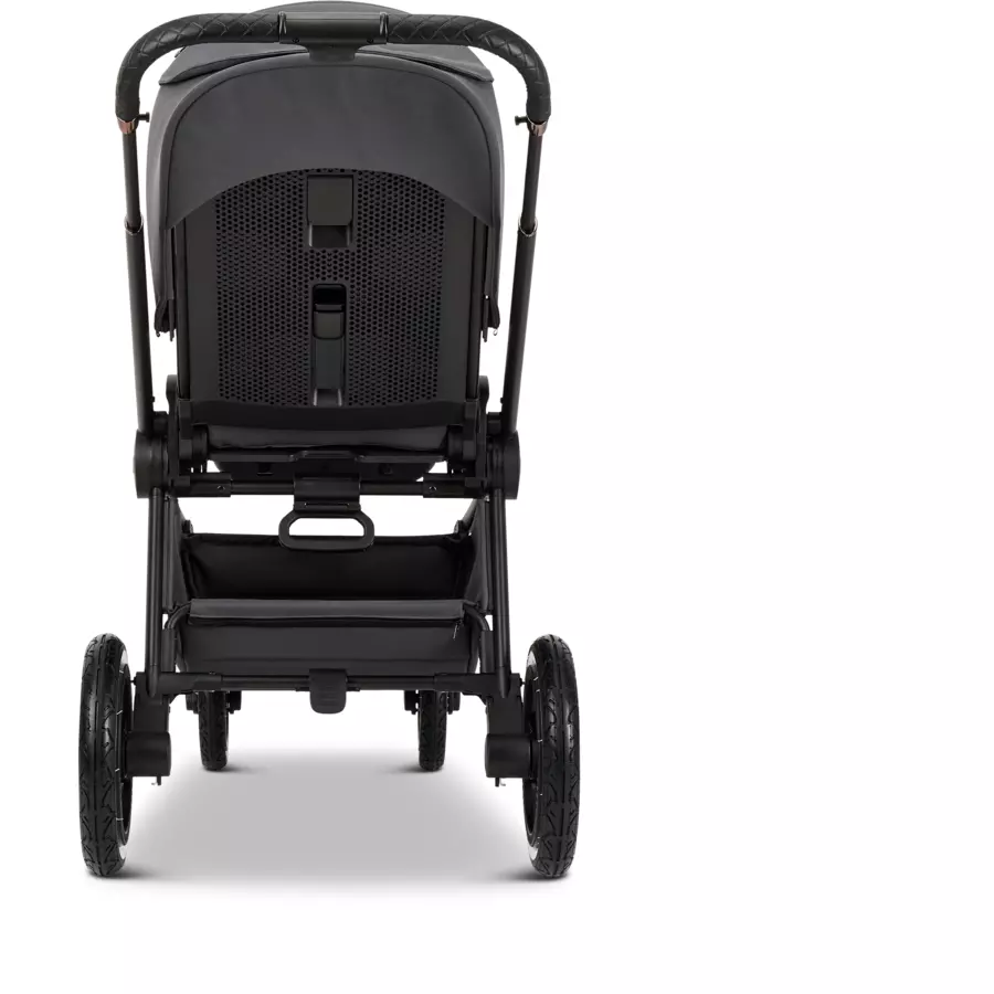MOON Kombikinderwagen Resea Edition+ anthrazitblack matt