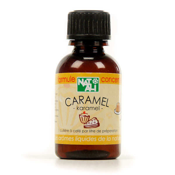 Arôme naturel caramel bio