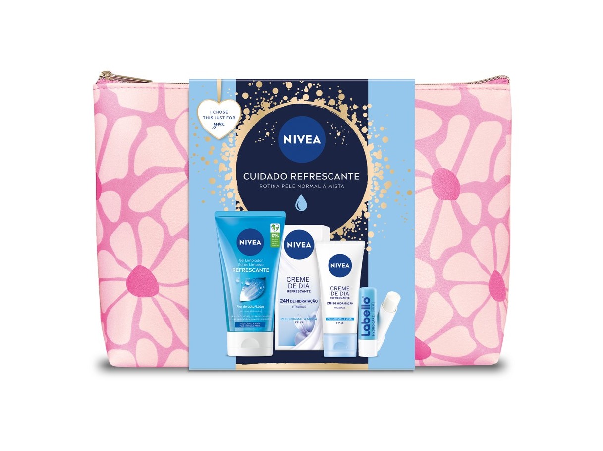 CONJUNTO NIVEA CUIDADO REFRESCANTE