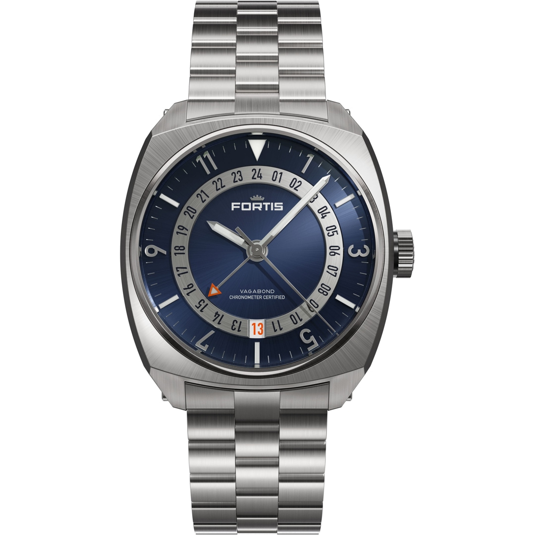 Fortis Vagabond V-40 GMT Blue Dusk