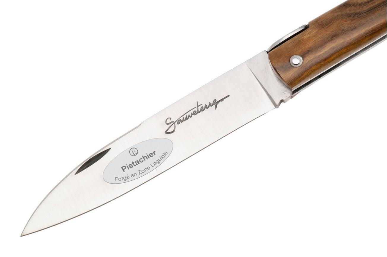 Laguiole en Aubrac Sauveterre Pistachio, zakmes, 11 cm