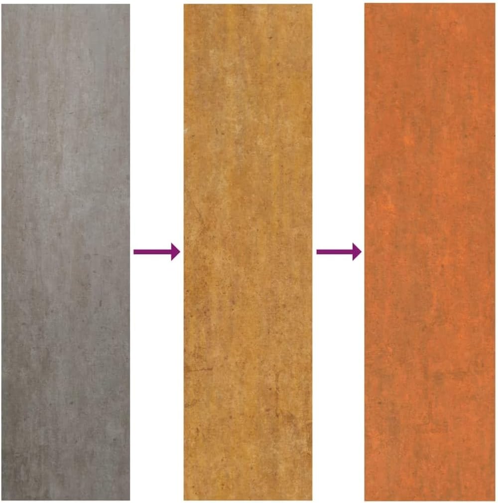 pflanzkübel groß außen 80 cm hoch,kübel groß,Hochbeet Rostig 480x80x45 cm CortenstahlGeeignet für Garten, Terrasse, Schlafzimmer, Wohnzimmer