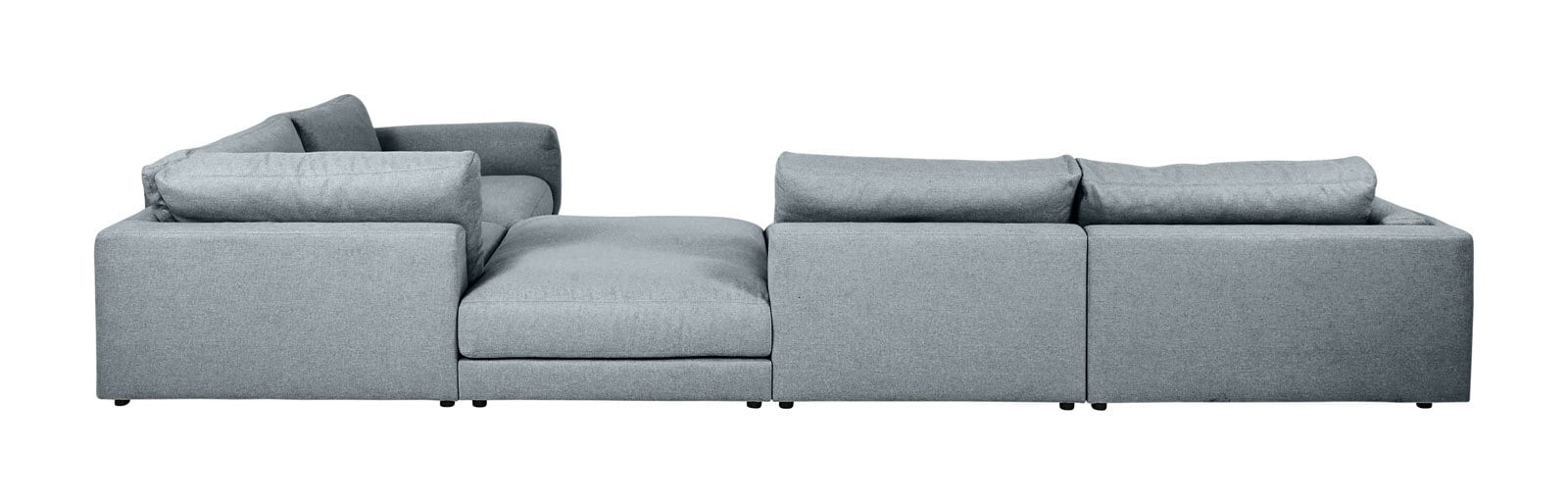 Ole Gunderson Wohnlandschaft-Kombi LASSE I 125 x 447 x 252 cm grau