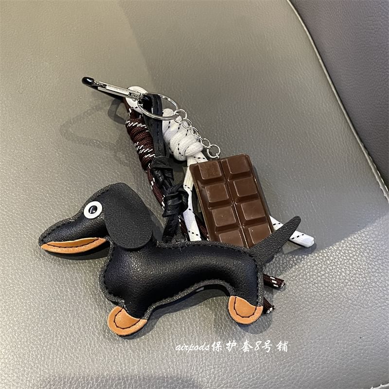 XIXI STUDIO - Hondenchocolade riem tasbedel