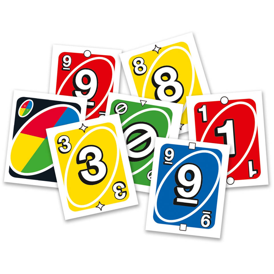 UNO minispel sleutelhanger