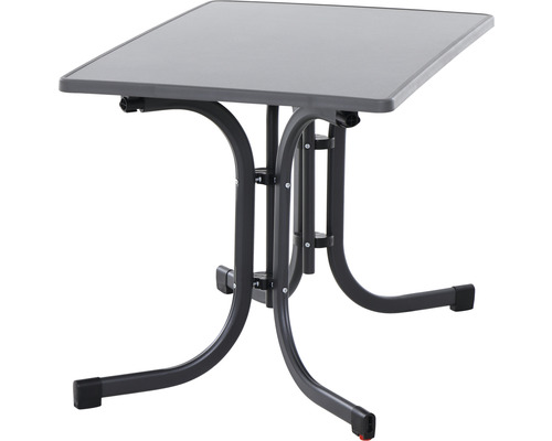 Paco Siena Tuinklaptafel 110 x 70 x 71 cm antraciet