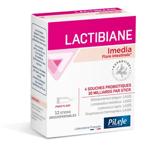 Lactibiane Imedia - 12 sticks