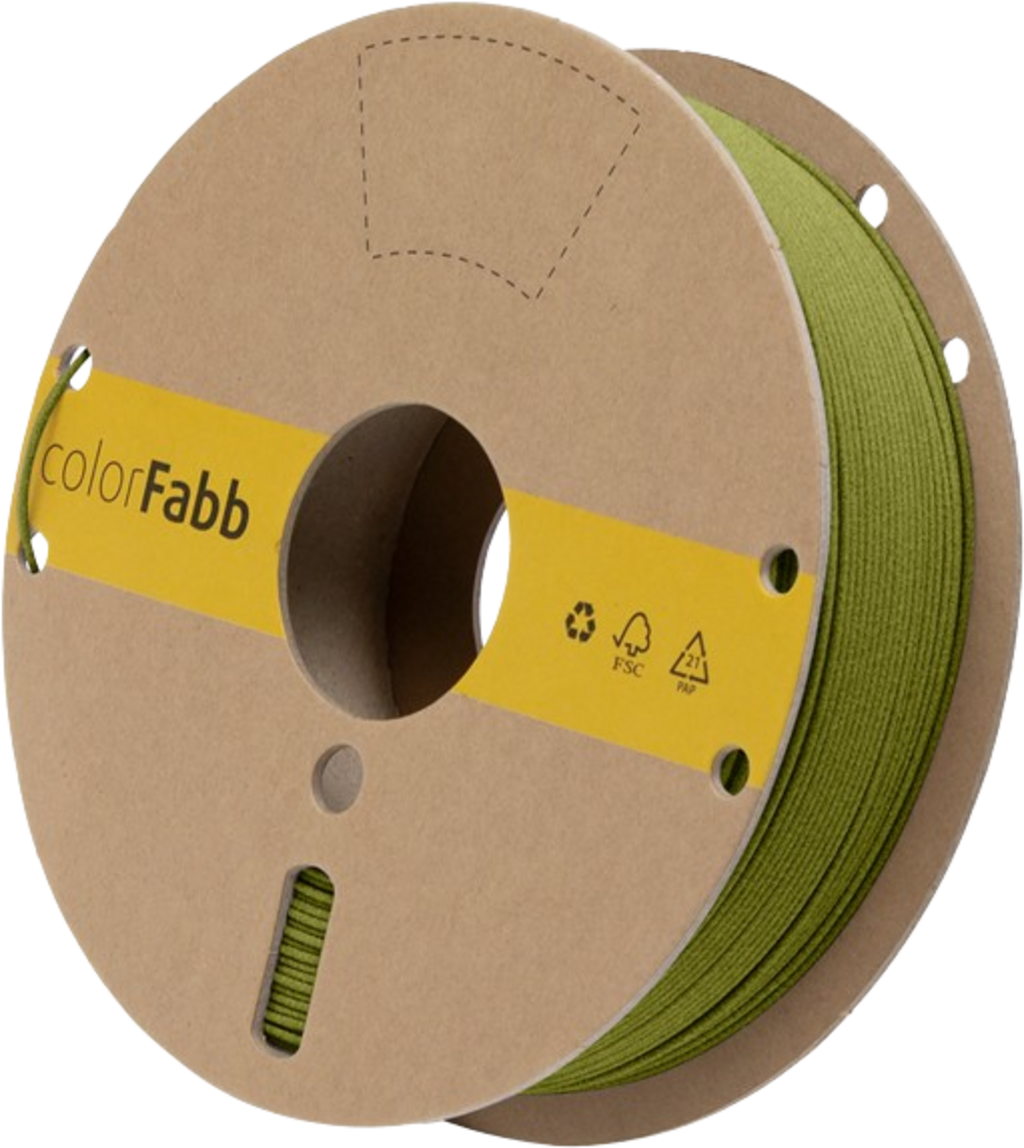 colorFabb  stoneFill Moss Green, 1,75 mm / 700 g    Filament mit realistischer Moos-Optik
