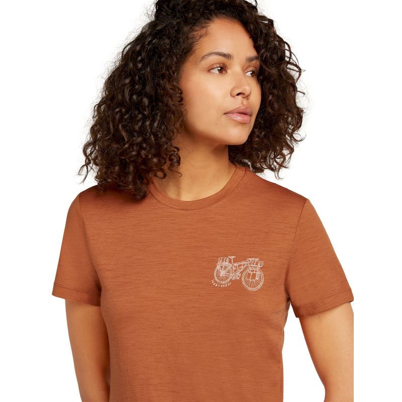 Merino 150 Tech Lite SS Tee Adventure Ride - T-shirt en laine mérinos femme
