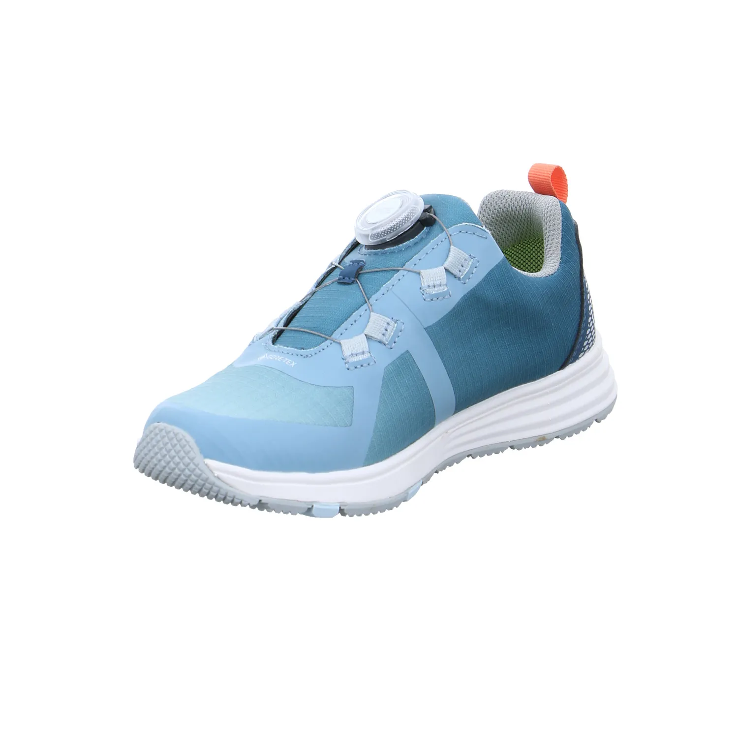VADO Mädchen-Halbschuh Klett Jeansblau Textil  Sneaker Outdoor